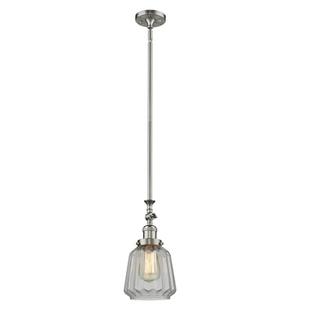 Heavy Swivel Glass Mini Pendant